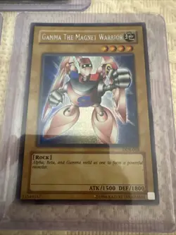 Yu-Gi-Oh TCG Alpha Beta and Gamma The Magnet Warrior Unlimited DOR-001 002 003 - Image 3