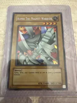 Yu-Gi-Oh TCG Alpha Beta and Gamma The Magnet Warrior Unlimited DOR-001 002 003 - Image 4