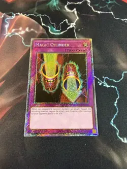 Yugioh Magic Cylinder - RA03-EN115 - Platinum Secret Rare 1st Edition NM - Image 1