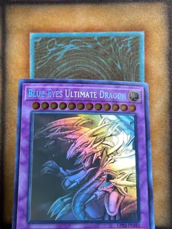 Yugioh Blue-Eyes Ultimate Dragon GFP2-EN181 Ghost Rare 1st Ed NM - Image 2