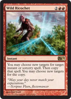 Wild Ricochet - Light Play MTG Magic 2014 Core Set - Image 1