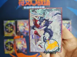 Riftbound TCG: DIY Ahri Jinx Kai'Sa Rune Topic Card Sleeves A pack of 50 pieces - Image 1