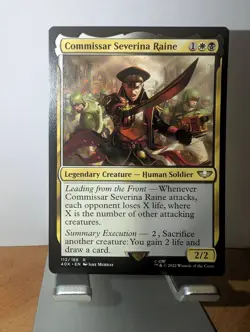 Commissar Severina Raine Universes Beyond: Warhammer 40000 - MTG - NM - Image 1