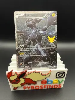 Pokemon Zekrom 114/114 Celebrations: Classic Collection Holo NM - Image 1