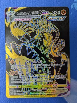 Rapid Strike Urshifu VMAX TG30/TG30 - Brilliant Stars Trainer Gallery Pokemon NM - Image 1