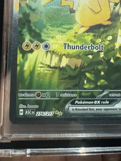 Pokemon TCG Ascended Heroes Pikachu EX SIR 276 Holo NM English - Image 3
