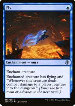 X 1 Fly NM AFR 059 MTG Magic The Gathering - Image 1