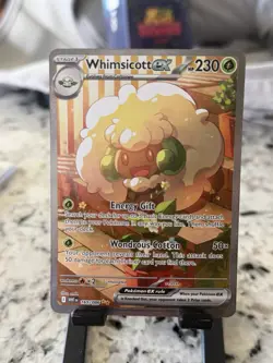 Pokemon TCG Whimsicott EX Card 165/086 White Flare - Image 1