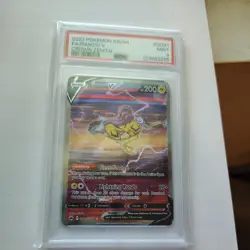 Pokemon TCG Raikou v Crown Zenith: Galarian Gallery Holo Ultra Rare PSA 9 - Image 1