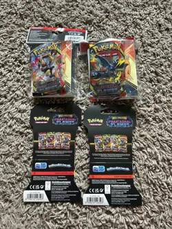 Pokemon TCG Phantasmal Flames - 4x Booster Packs - Image 2