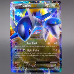Latios EX XY72 Promo XY Promos Pokemon TCG LP - Image 1