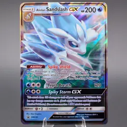 Alolan Sandslash GX - SM236 Promo SM Promos Pokemon TCG LP - Image 1