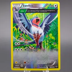 Swellow (72 Delta) 72/108 Holo Rare XY - Roaring Skies Pokemon TCG LP - Image 1