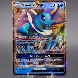 Vaporeon GX - SM172 Promo SM Promos Pokemon TCG LP - Image 1
