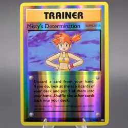 Misty's Determination 80/108 Uncommon XY - Evolutions Pokemon TCG MP - Image 1