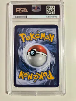 Pokemon Karen XY177a XY Black Star Promo Full Art Holo Trainer PSA 8 - Image 2