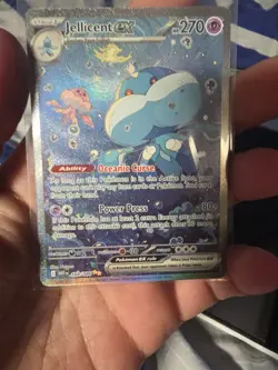 Pokemon TCG Jellicent ex Special Illustration Rare Holo Sv White Flare 168/086 - Image 1