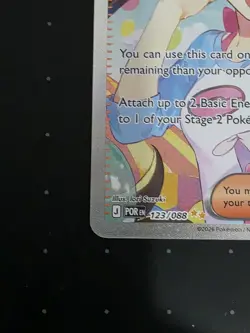 Pokemon TCG: Perfect Order- Rosa's Encouragement 123/088 SIR - NM/M - Image 2