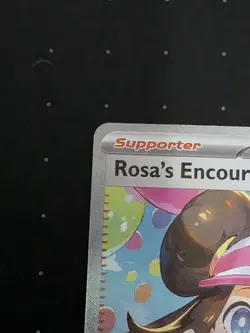 Pokemon TCG: Perfect Order- Rosa's Encouragement 123/088 SIR - NM/M - Image 5