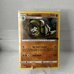 Pokemon Sandaconda GameStop Stamp Promo Holo 82/163 Battle Styles 130 HP sealed - Image 1