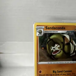 Pokemon Sandaconda GameStop Stamp Promo Holo 82/163 Battle Styles 130 HP sealed - Image 2
