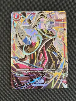 Whis FB01-004 1st Anniversary Promo Alternate Art Dragon Ball Card Fusion World - Image 1