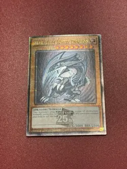 LP QCSR MP24-EN001 Blue-Eyes White Dragon Quarter Century Secret Rare QCR - Image 3