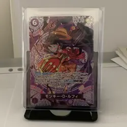 One Piece TCG Monkey D. Luffy ST26-005 OP15 SP Japanese - Image 1