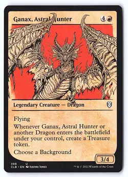 Ganax, Astral Hunter-Commander Legends: Battle For-Showcase-Regular-398-LP - Image 1