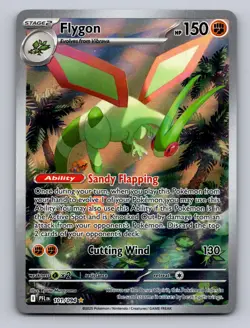 FLYGON 101/094 ILLUSTRATION RARE PHANTASMAL FLAMES POKEMON NM - Image 1