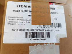 Pokemon Perfect Order ME03 #10-10372-109 Empty Pokemon Center ETB Case X1📦 - Image 2