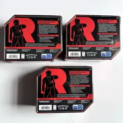 Pokemon TCG: Team Rocket Tin Sealed- Full Art Set (15 Packs) - Image 2