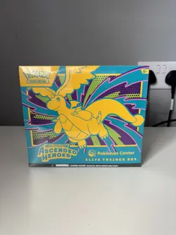 Pokemon TCG - Ascended Heroes Pokemon Center ETB Elite Trainer Box Sealed - Image 1