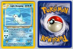 Light Dewgong 45/105 Unlimited Uncommon Neo Destiny Pokemon Near Mint - Image 3