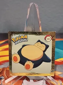 1999 Pokemon Artbox Series 1 Gold Sticker Snorlax #G04 - Image 1