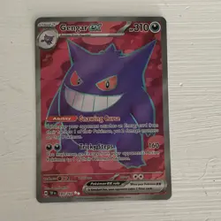 The Pokemon Company Gengar EX Ultra Rare Holo SV05 Temporal Forces 193/162 310HP - Image 1