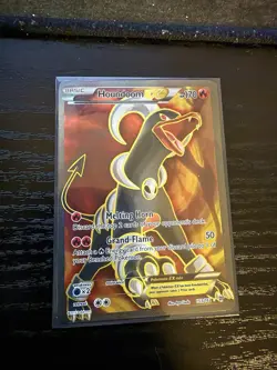 Pokemon Houndoom EX Full Art #153 XY Breakthrough & Houndoom Undaunted #5 Both - Image 2