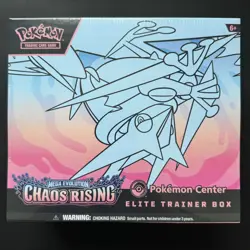 Pokemon Center Chaos Rising Elite Trainer Box ETB Brand New & Sealed - Image 2