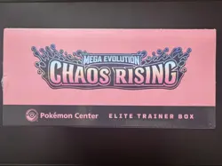 Pokemon Center Chaos Rising Elite Trainer Box ETB Brand New & Sealed - Image 4