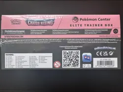 Pokemon Center Chaos Rising Elite Trainer Box ETB Brand New & Sealed - Image 5