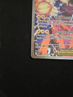Pokemon TCG Mega Eelektross EX 278/217 Cosmic Eclipse Secret Rare Holo FA HP350 - Image 2