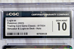 Lugia ex 017/032 Pokemon TCG Classic: Venusaur- Holo CGC 10 - Image 3
