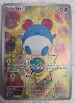 Pokemon TCG Marill 232/217 Illustration Rare Ascended Heroes GoldStarHolofoil ++ - Image 1