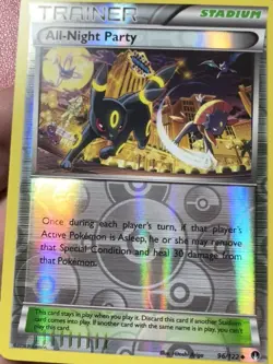 Pokemon 2016 BREAKpoint All-Night Party Reverse Holo (Umbreon) #96/122 - NM - Image 2