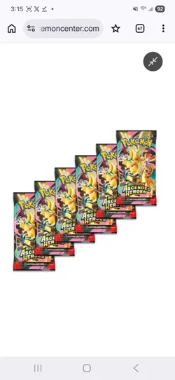 Pokemon TCG: Mega Evolution Ascended Heroes Booster Bundle: IN HAND - Image 3