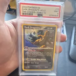 Pokemon Dark Dragonite 15/109 EX Team Rocket Returns Holo Rare PSA 9 English - Image 1