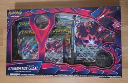 Pokemon TCG Eternatus VMax Premium Collection Box with Evolutions booster pack 820650808050 - Image 1