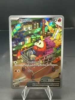 Pokemon Fuecoco 201/193 Sv02: Paldea Evolved Holo - Image 2