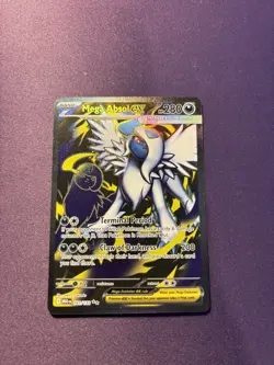 Pokemon Mega Absol EX 161/132 ME01 Holo Ultra Rare Mega Evolution NM - Image 1