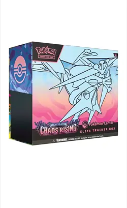 Pokemon Center Mega Evolution Chaos Rising Elite Trainer Box ETB Sealed - Image 2